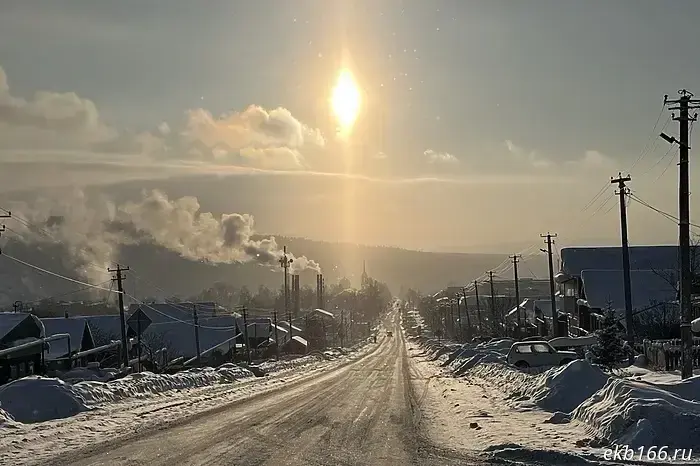 В Свердловской области температура опустится до -42 градусов.