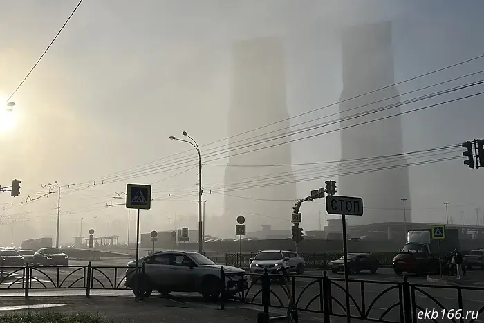 Самолёты облетели Екатеринбург из-за сильного тумана.