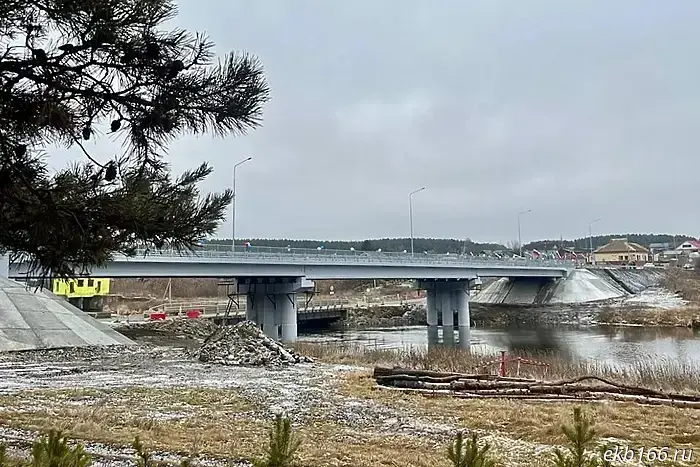 After extensive repairs in Sverdlovsk Oblast, traffic on the bridge over the Iset was reopened.