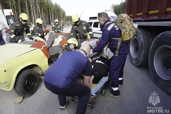 We managed to fit into the "golden hour." Large-scale exercises of the operational services took place on the under-construction M-12 highway (PHOTO)