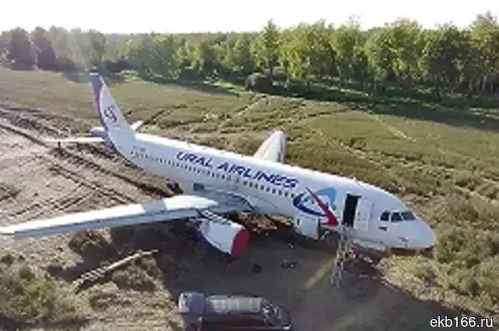 The plane from Sharm el-Sheikh, flying to Moscow, landed in Yekaterinburg due to a drone threat.