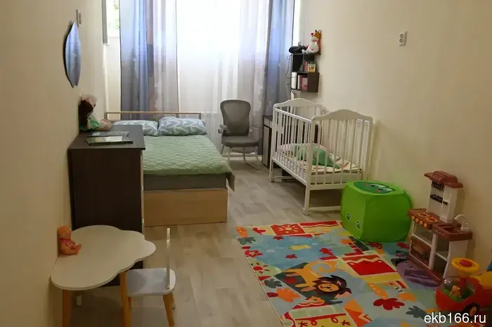 A crisis apartment for young mothers in difficult life situations has appeared in the Sverdlovsk region.