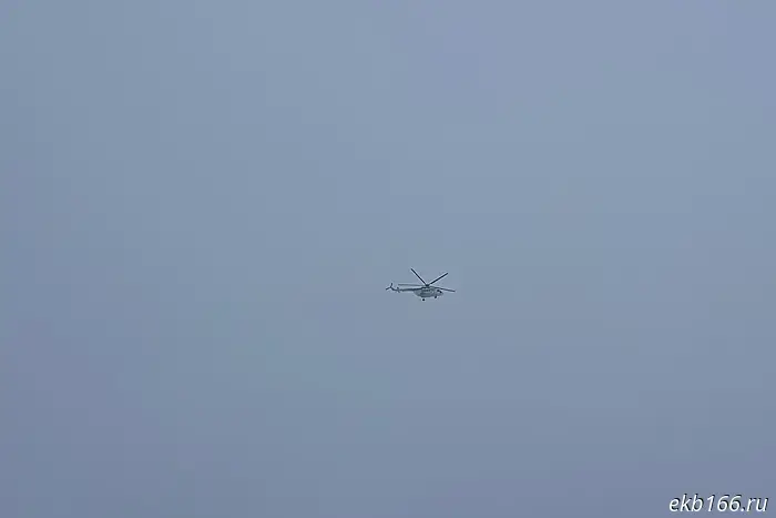 EMERCOM aircraft will take to the skies over Yekaterinburg.