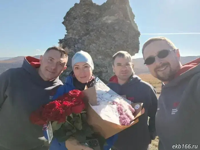 A woman in Russia walked 2,300 kilometers alone in 120 days.