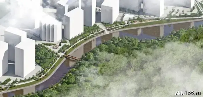 In Yekaterinburg, another section of the Iset River embankment will be improved, and a bridge will be built there.
