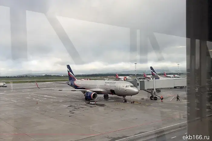 Flights are delayed at Koltsovo Airport.