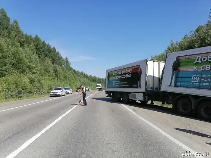 Woman in a Lada Kalina died near Serov in a collision with a MAN truck