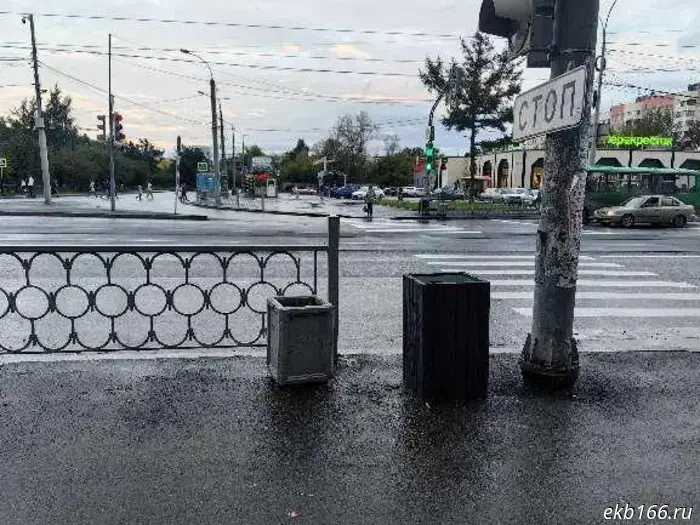 Антивандальные мусорные контейнеры из переработанных материалов появятся на улицах Екатеринбурга (ФОТО)