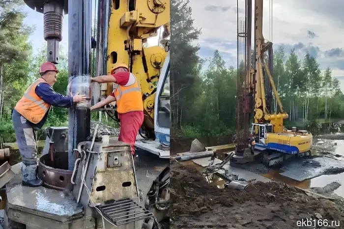 In the Sverdlovsk region, the construction of an important bridge worth 1 billion rubles has begun.