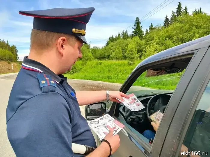 The Sverdlovsk State Traffic Inspectorate has begun conducting its preventive measures at gas stations.