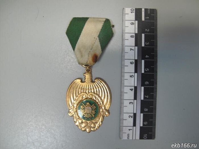 Ural customs officers discovered rare chest badges in a parcel from Germany (PHOTO)
