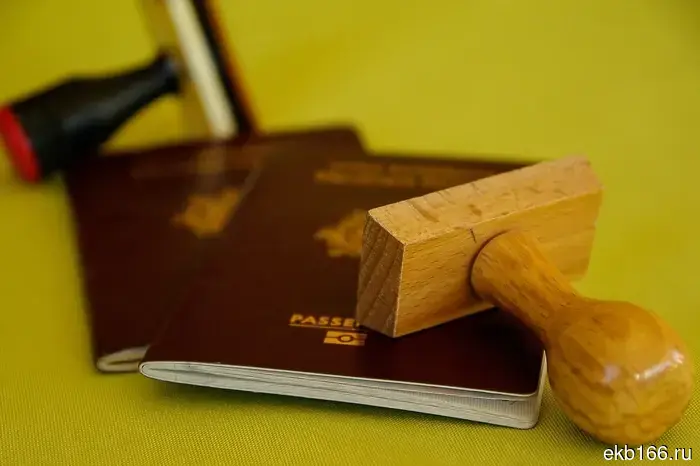 A young Ural resident publicly burned his passport.