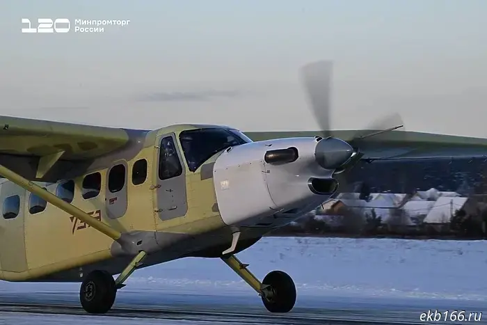 На аэродроме УЗГА прошли летные испытания нового двигателя и винта для самолета «Байкал».