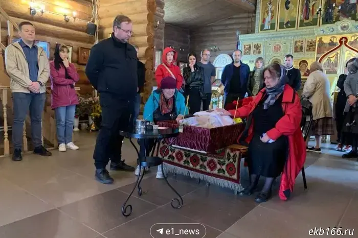 Funeral of the 38-year-old brutally murdered taxi driver took place in Yekaterinburg.