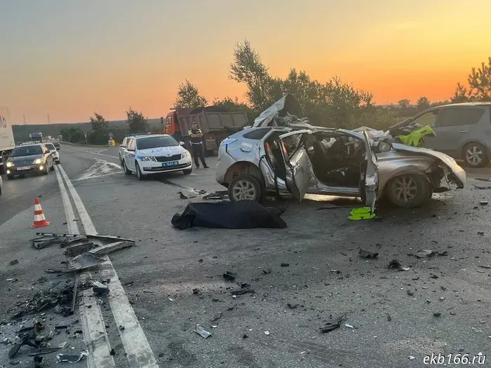 Lada driver dies in the evening on EKAD (PHOTO)