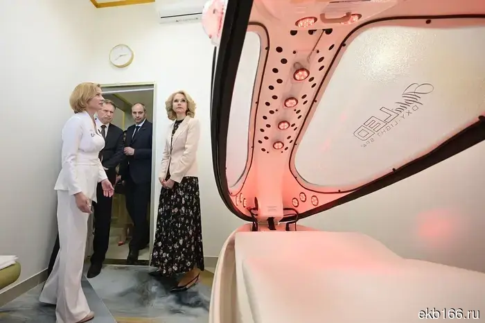 Golikova and Murashko officially opened the first Healthy Longevity Center in the region in Yekaterinburg.