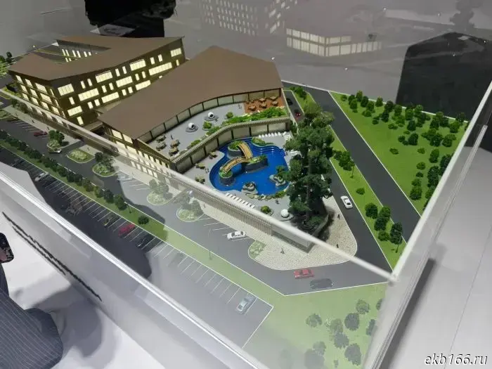 It has been revealed what the new three-billion-ruble hotel in Yekaterinburg will look like.