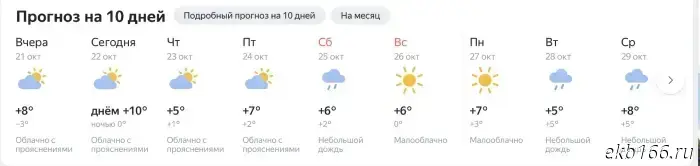В Свердловскую область приходит похолодание, дожди и мокрый снег.